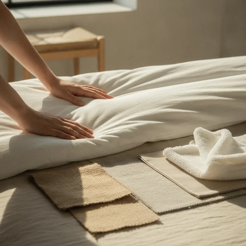 Nombre de fils des draps de qualité, le vrai repère