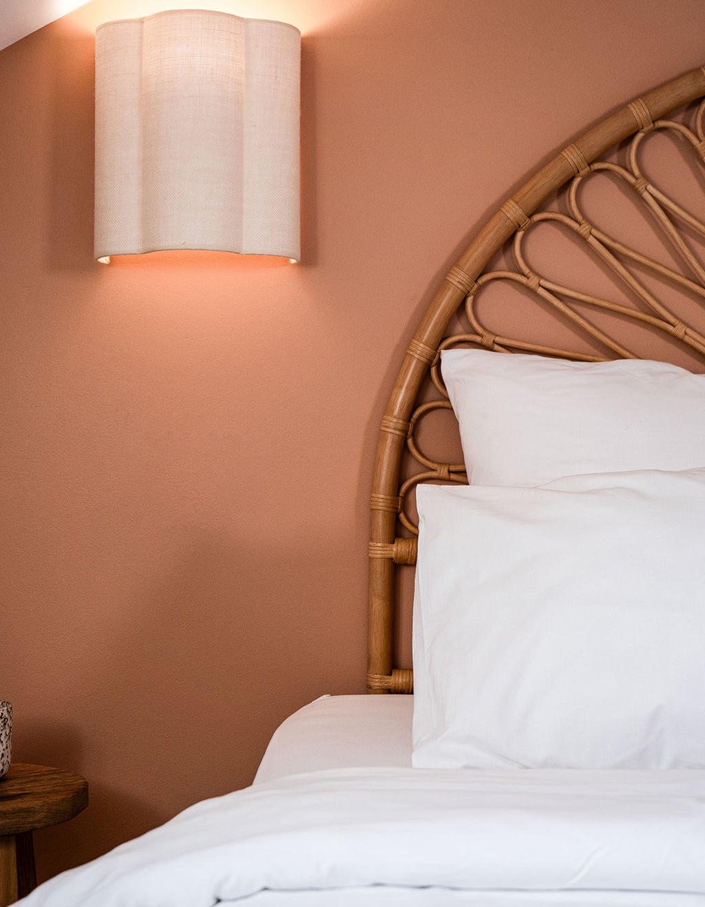 Taie d'oreiller en Percale de coton Vologne - Blanc