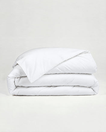 Housse de couette en Percale de coton - Blanc