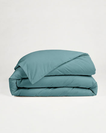 Housse de couette en Percale de coton - Emeraude