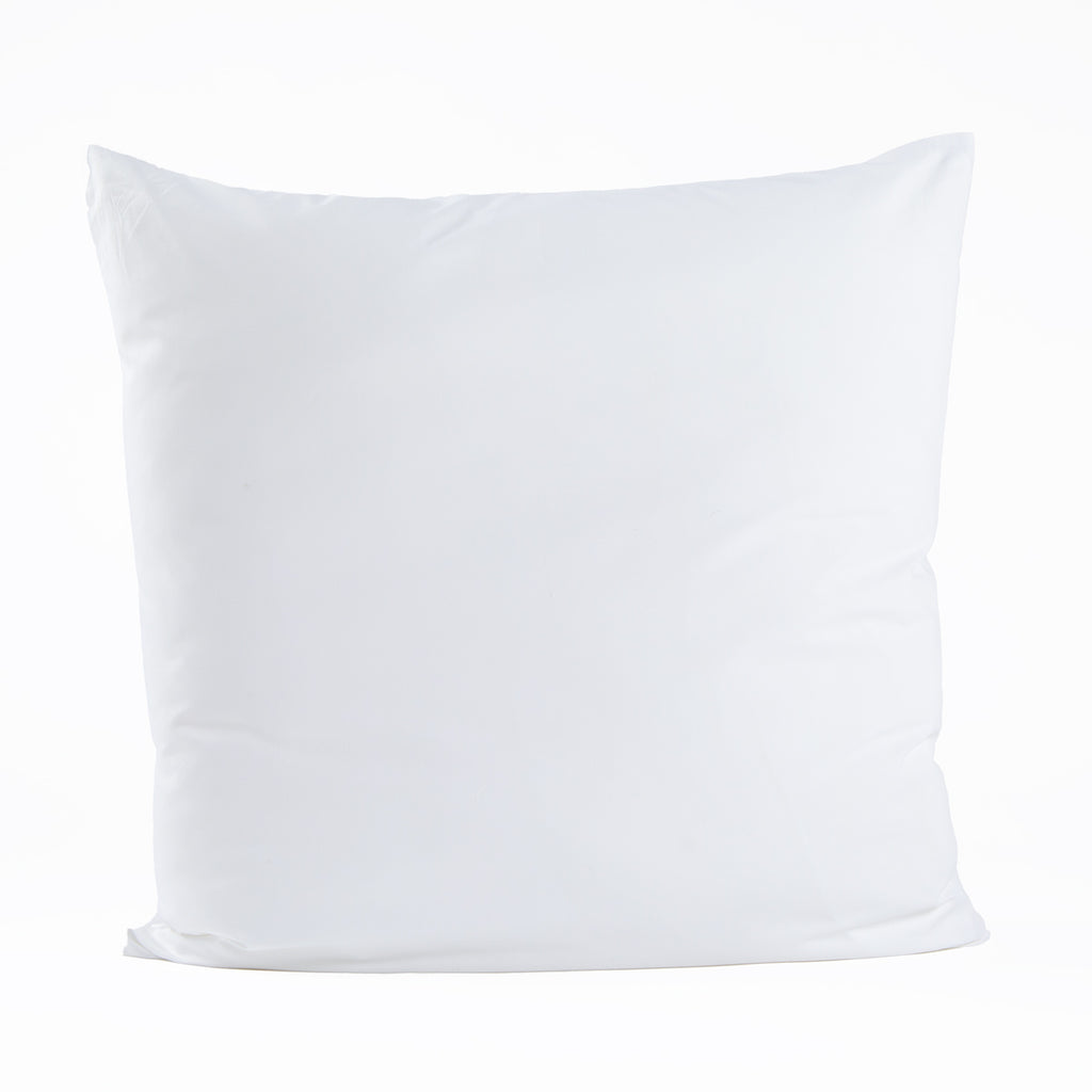 Taie d'oreiller carrée en Percale de coton blanc - Made in France - Dejorine
