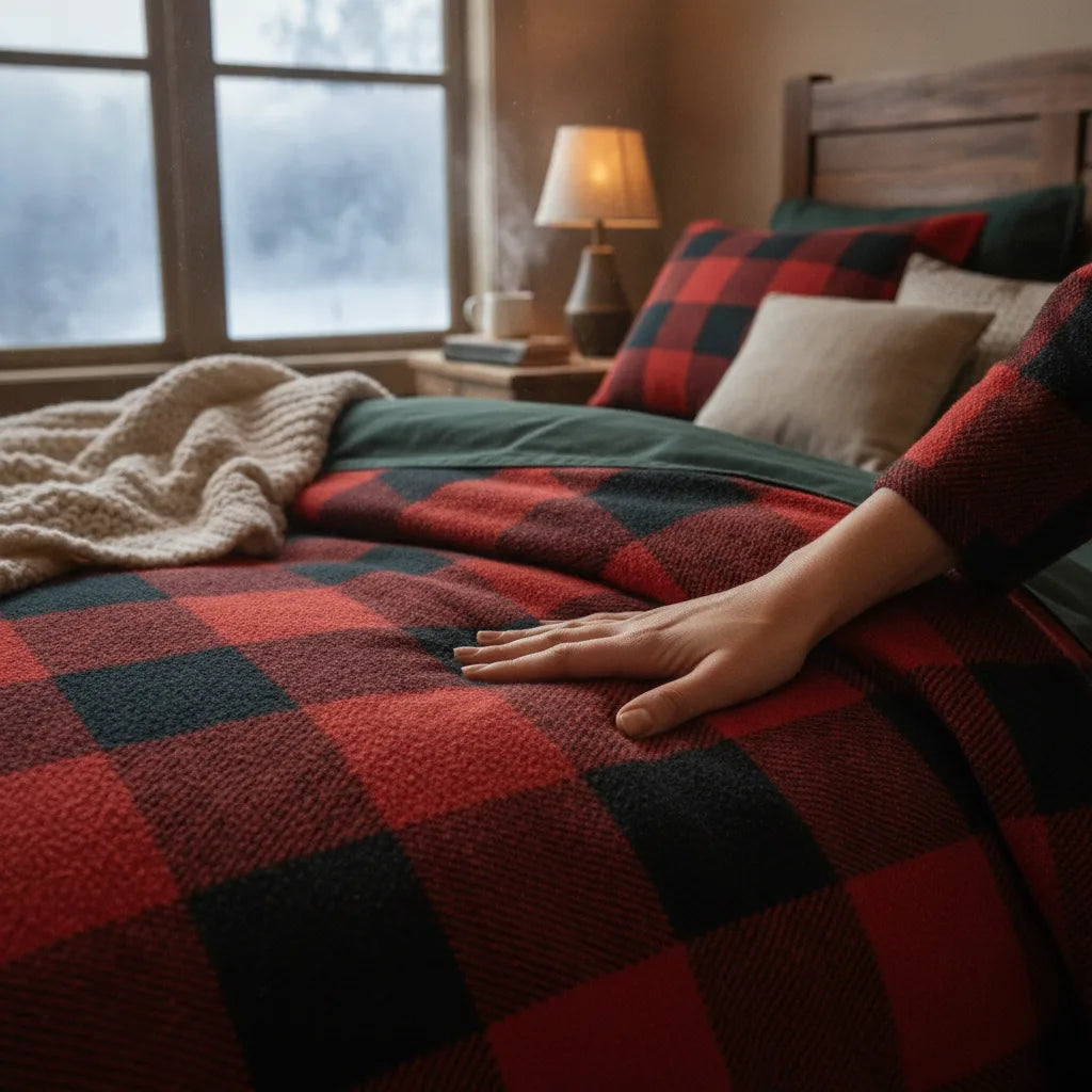 Flanelle en linge de lit pour l'hiver, le guide 2026