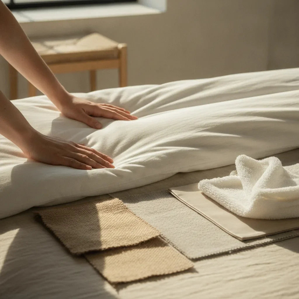Nombre de fils des draps de qualité, le vrai repère