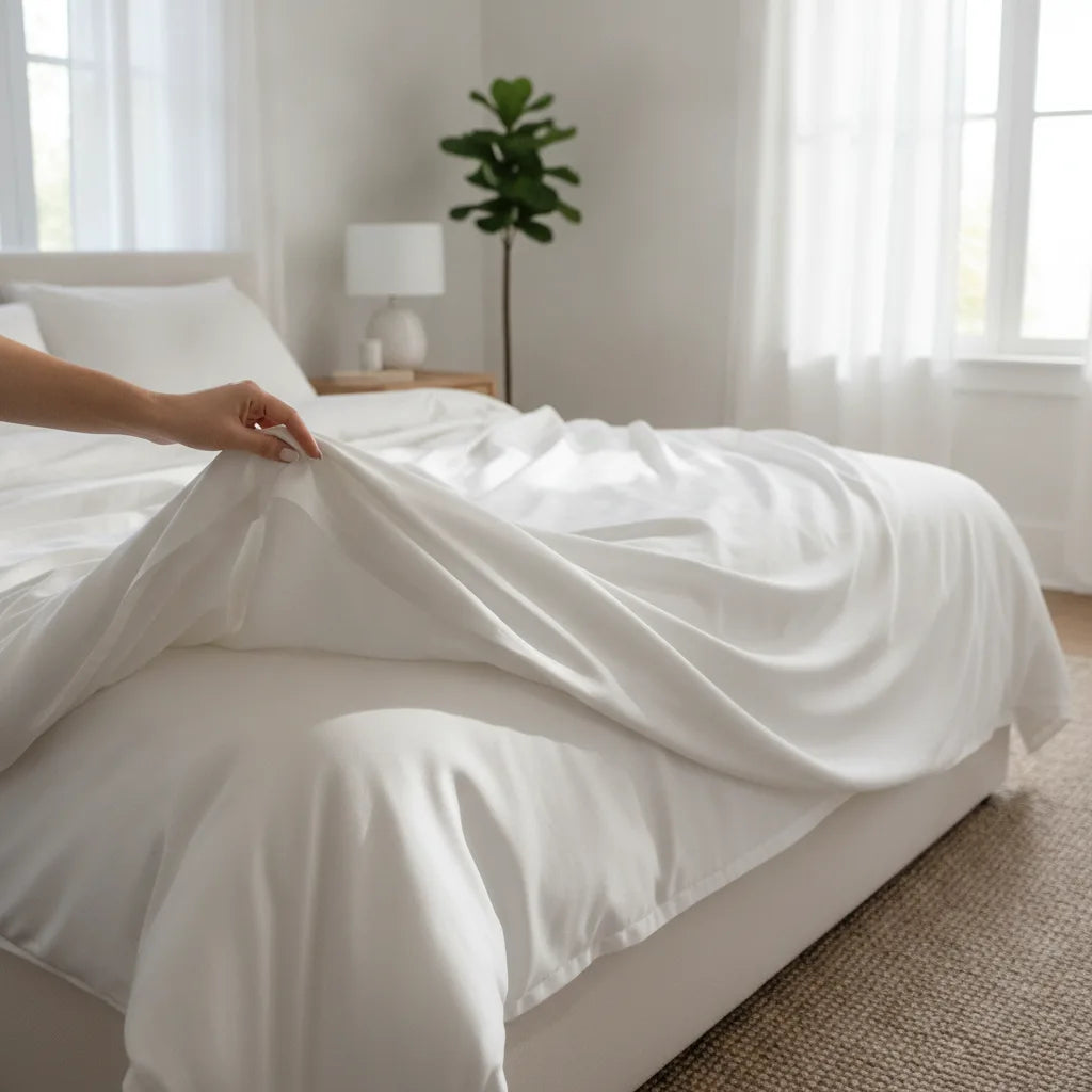 Satin de coton pour le linge de lit – guide complet