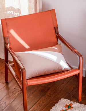 Housse de coussin Dagona Beige et Marron