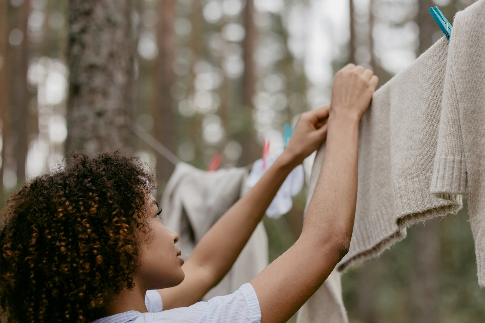 Un séchage naturel pour des fibres préservées