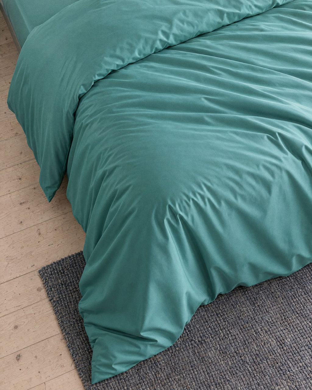 Housse de couette en Percale de coton - Emeraude