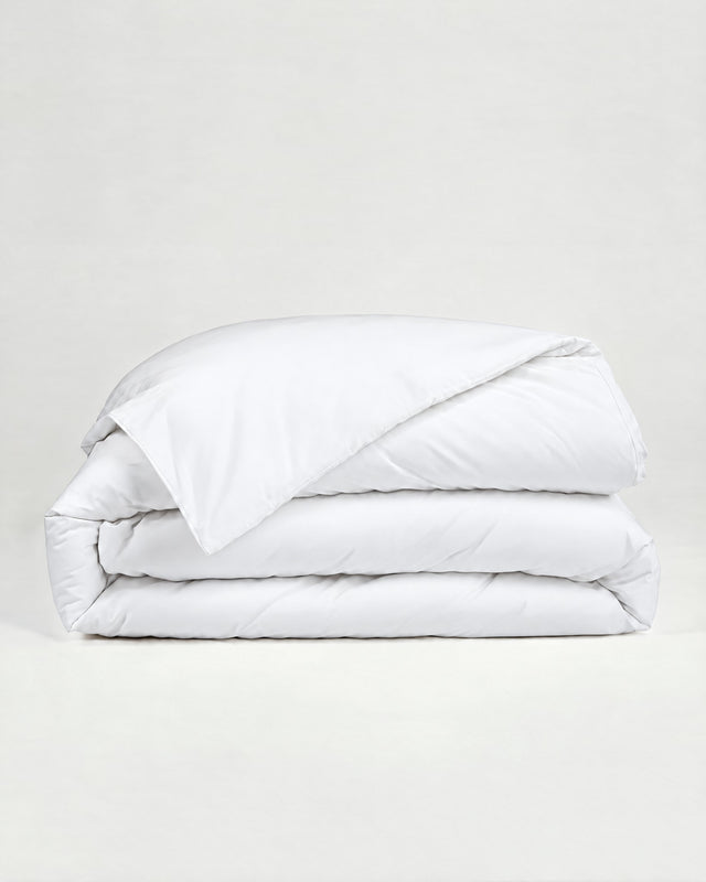 Housse de couette en Percale de coton - Blanc
