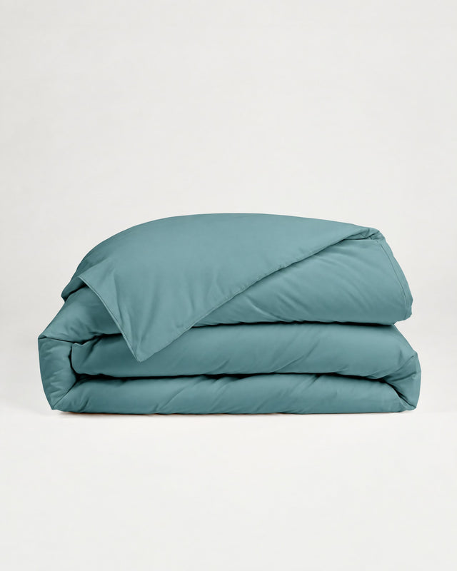 Housse de couette en Percale de coton - Emeraude