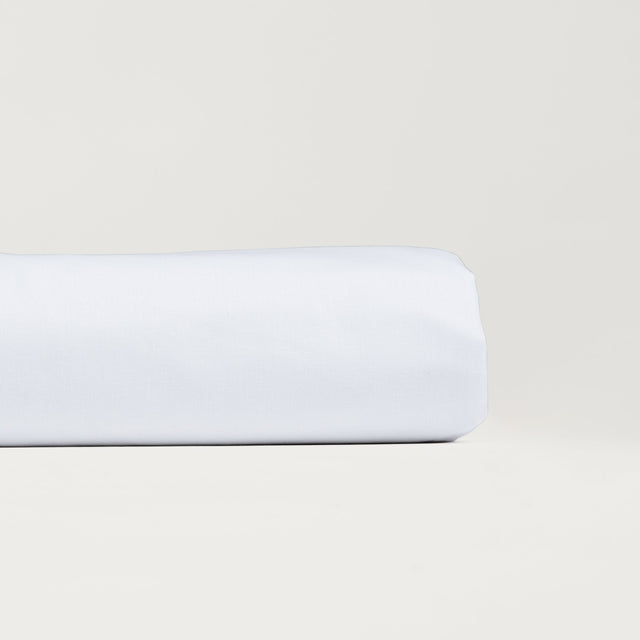 Dejorine - Drap plat en Percale de Coton - Teinte Blanc