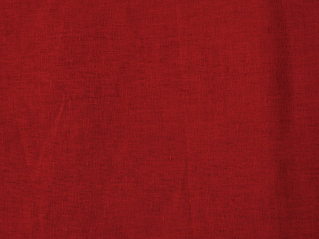 Dejorine - Nappe  en Coton - Teinte Terre rouge - Couleur Rouge