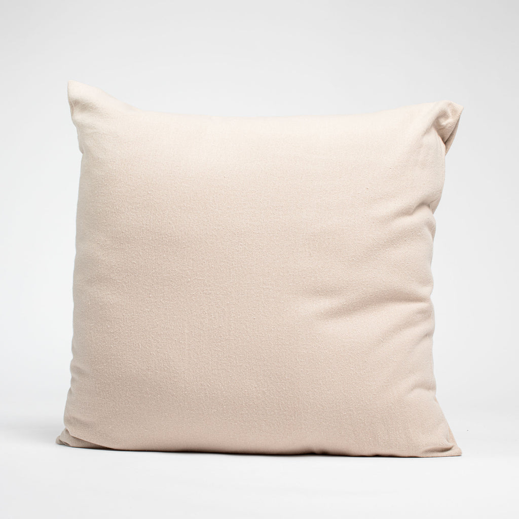 Taies d'oreiller X2 en Flanelle de coton - Beige clair