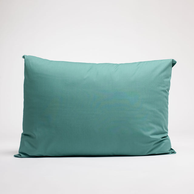 Taie d'oreiller en Percale de coton - Emeraude