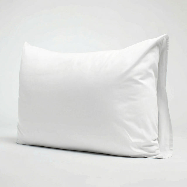 Taies d'oreiller X2 en Satin de coton - Blanc